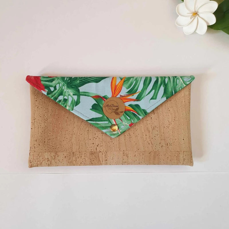 Pochette en liège Lia