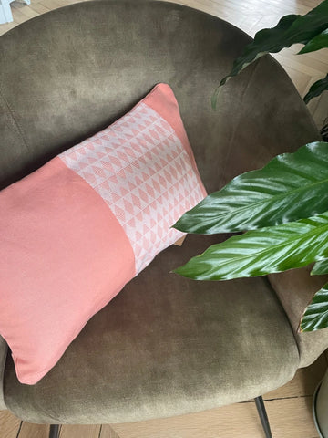 Coussin Ede rose
