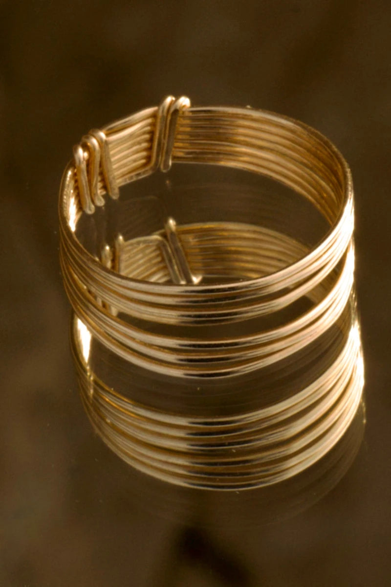 Bague Semainier Faith – Gold Filled 14k ou Argent