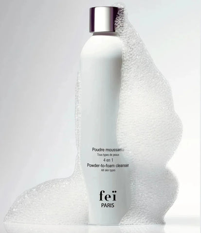 4-in-1 cleansing powder · All skin types