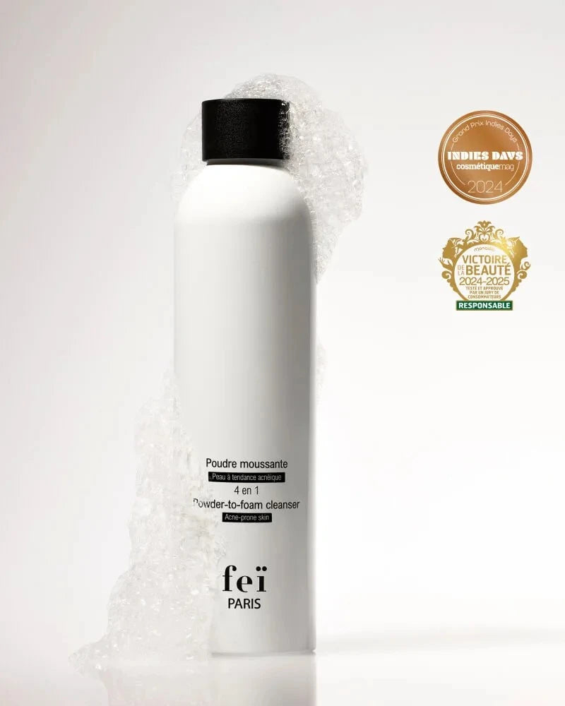 4-in-1 cleansing powder · Acne-prone skin