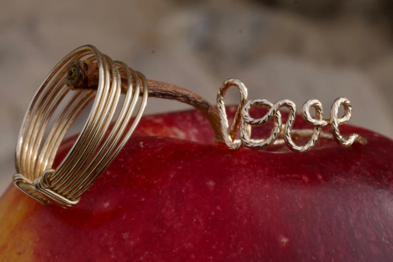 Bague Semainier Faith – Gold Filled 14k ou Argent
