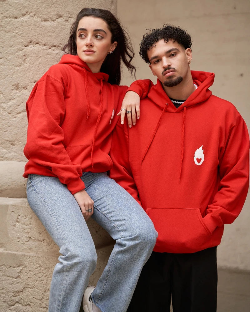 Sweat rouge "Perfect Match"