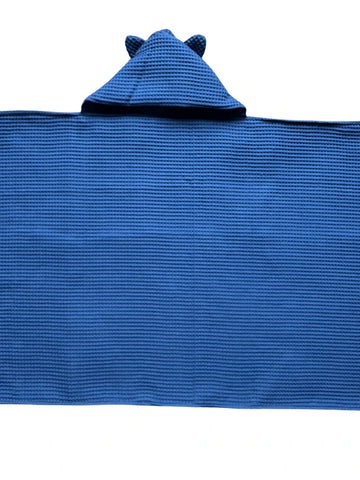 Cape de bain bleu denim - Moomie