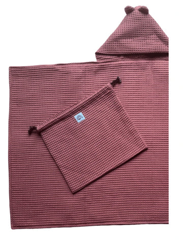 Cape de bain terracotta - Moomie