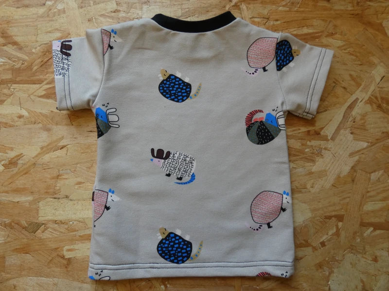 Tshirt Tatous manches courtes - Moomie