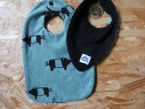 Bavoir bandana Cochons