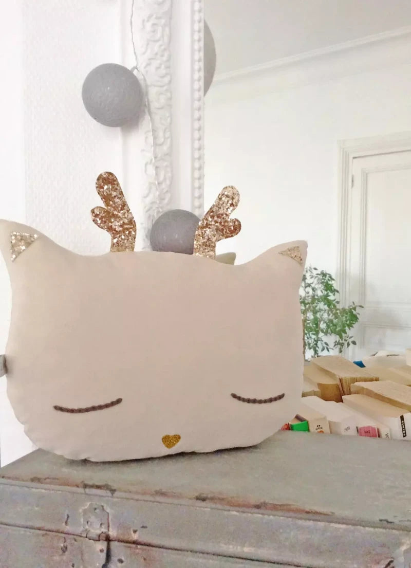 Coussin Renne Comète