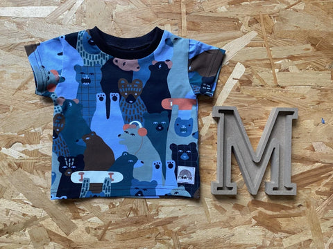 Tshirt Ours bleu - Moomie