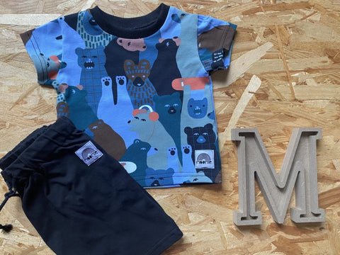 Tshirt Ours bleu - Moomie