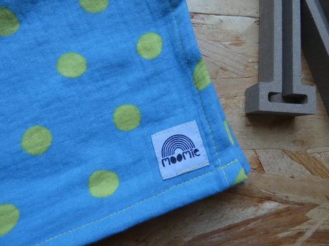 Lange Pois bleu - Moomie