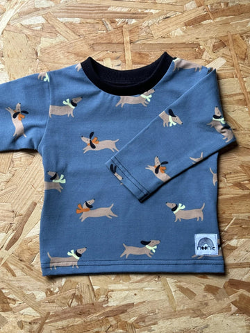 Tshirt Manches longues Hot Dog - Moomie