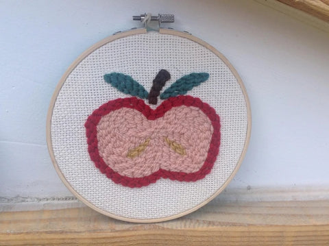 Tambour Pomme "Punch Needle"