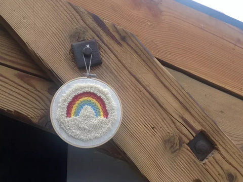 Tambour Arc en Ciel "Punch Needle"