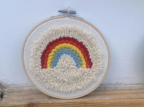 Tambour Arc en Ciel "Punch Needle"