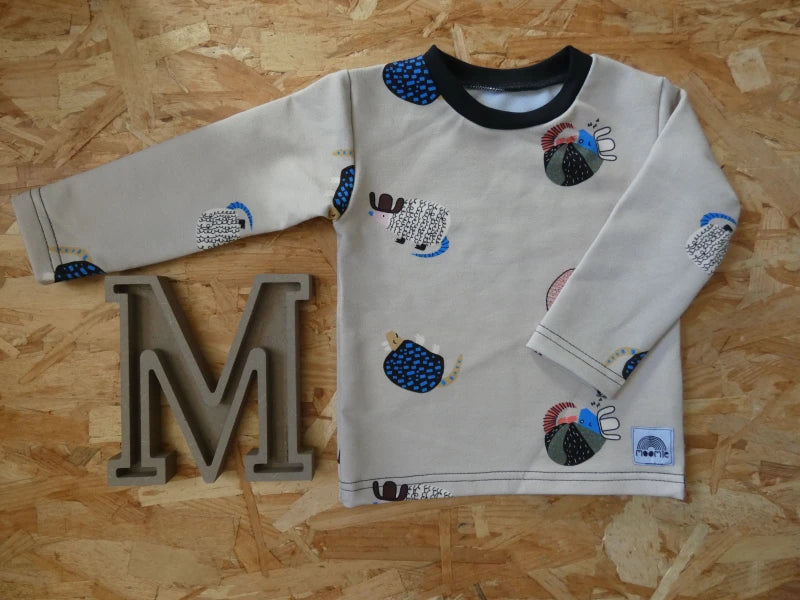 Tshirt Manches longues Tatous - Moomie