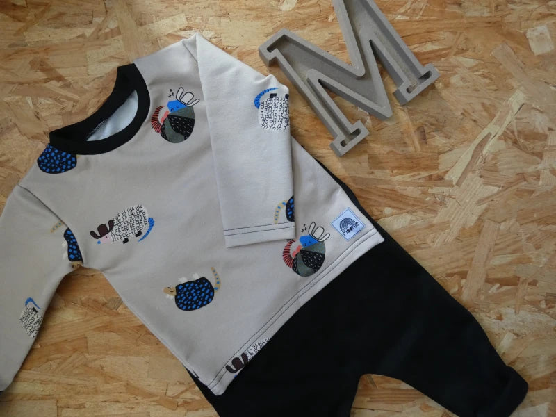 Tshirt Manches longues Tatous - Moomie