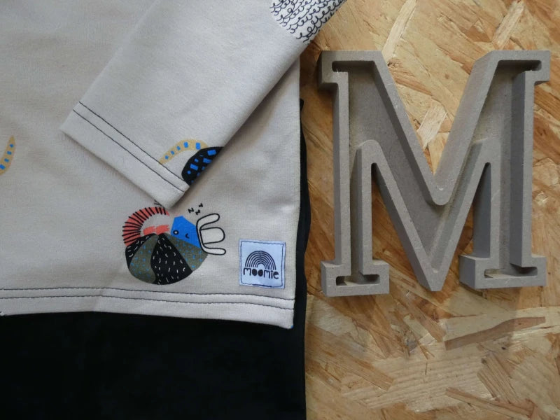 Tshirt Manches longues Tatous - Moomie