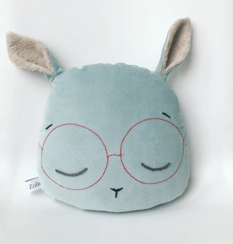 Coussin Lapin bleu - Moomie