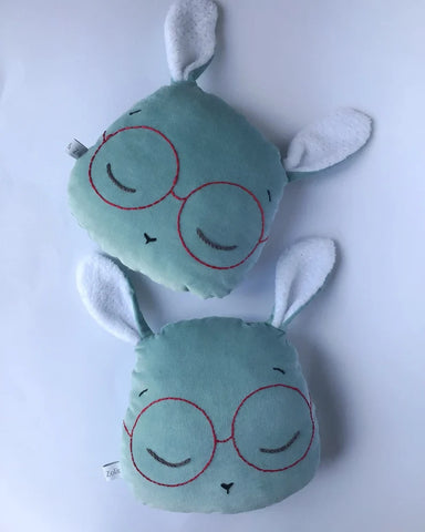 Coussin Lapin bleu - Moomie
