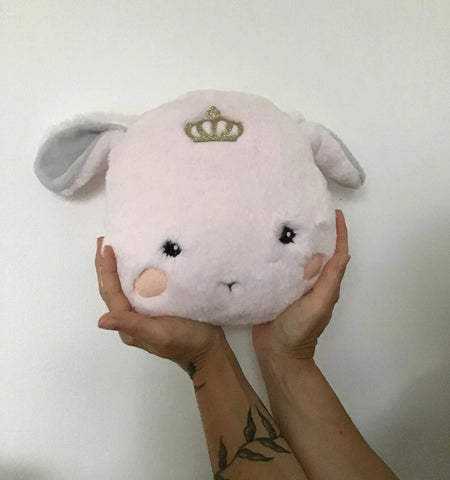 Coussin Lapin rose - Moomie