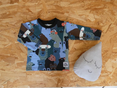 Tshirt Manches longues Ours - Moomie