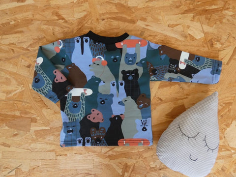 Tshirt Manches longues Ours - Moomie