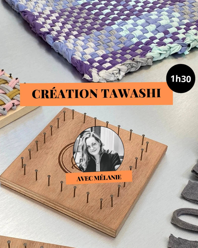Atelier Fabrication de “Tawashi”, éponge japonaise
