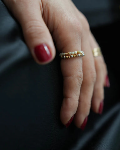 Bague Tiny Stones -  Candy ⚪