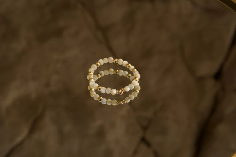 Bague Tiny Stones -  Candy ⚪