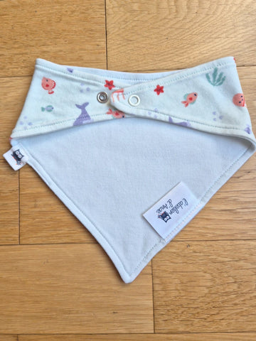 Bavoir bandana bébé - Mer