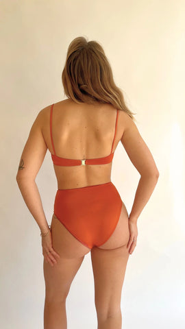 SUMBA Top in Saffron | Rosy
