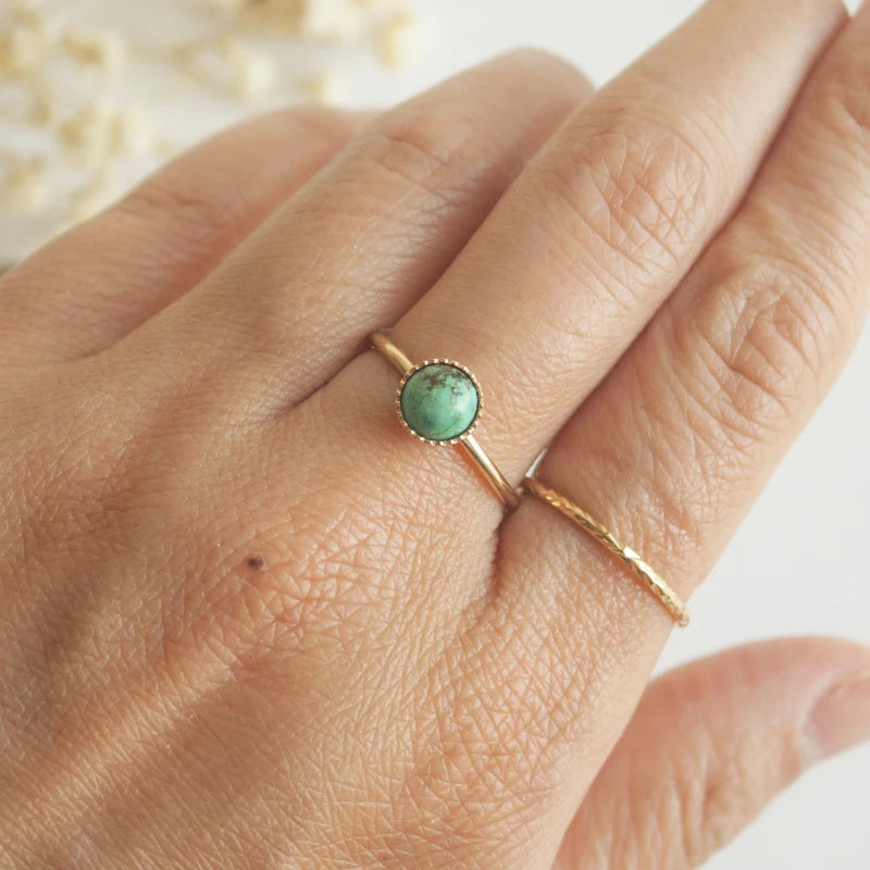 Bague petite Jaspe Africaine