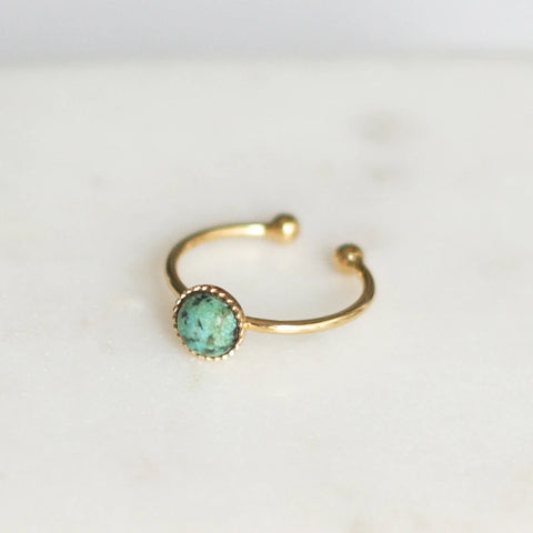 Bague petite Jaspe Africaine