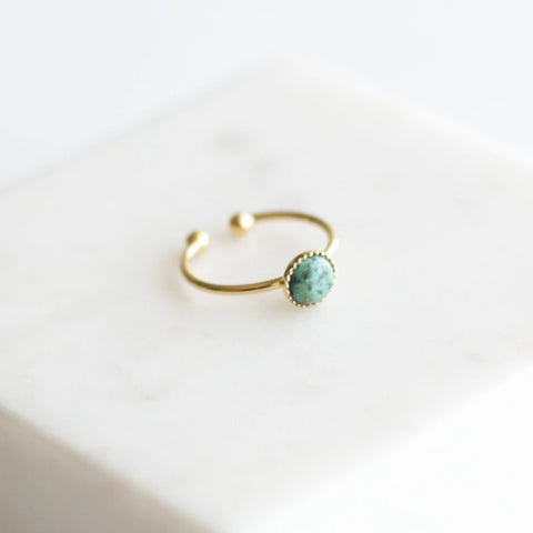 Bague petite Jaspe Africaine