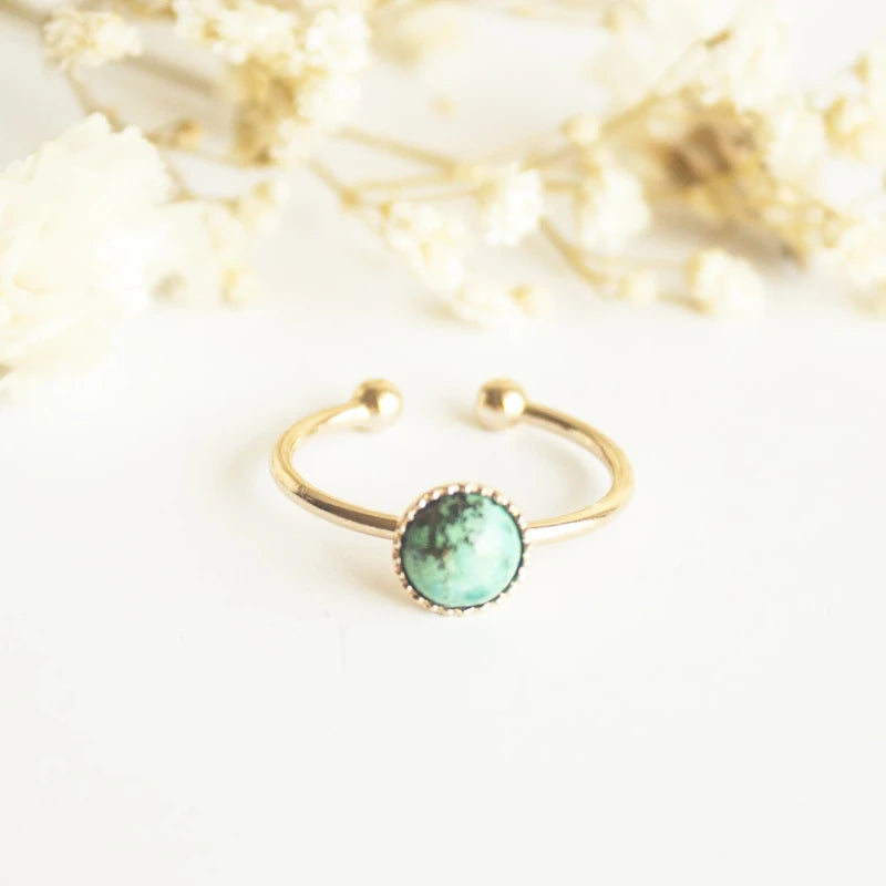 Bague petite Jaspe Africaine