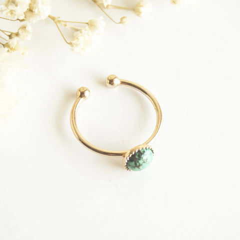 Bague petite Jaspe Africaine