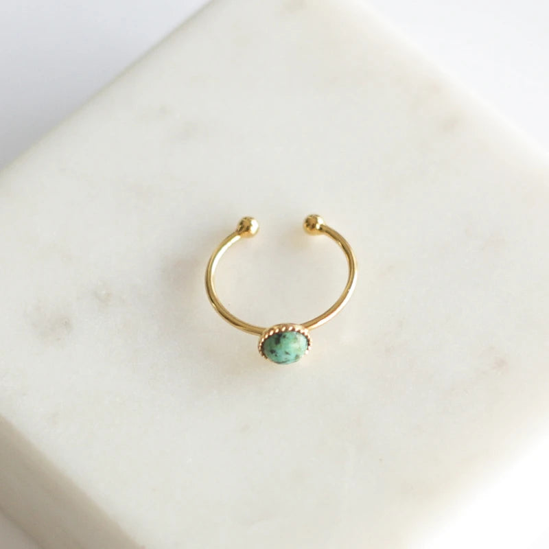 Bague petite Jaspe Africaine