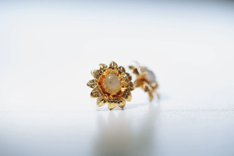 Boucles d'oreilles fleurs