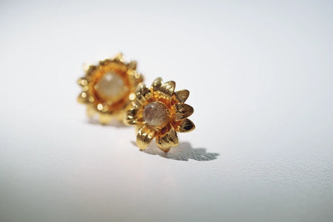 Boucles d'oreilles fleurs
