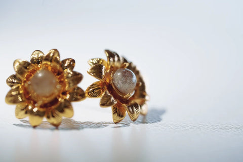 Boucles d'oreilles fleurs
