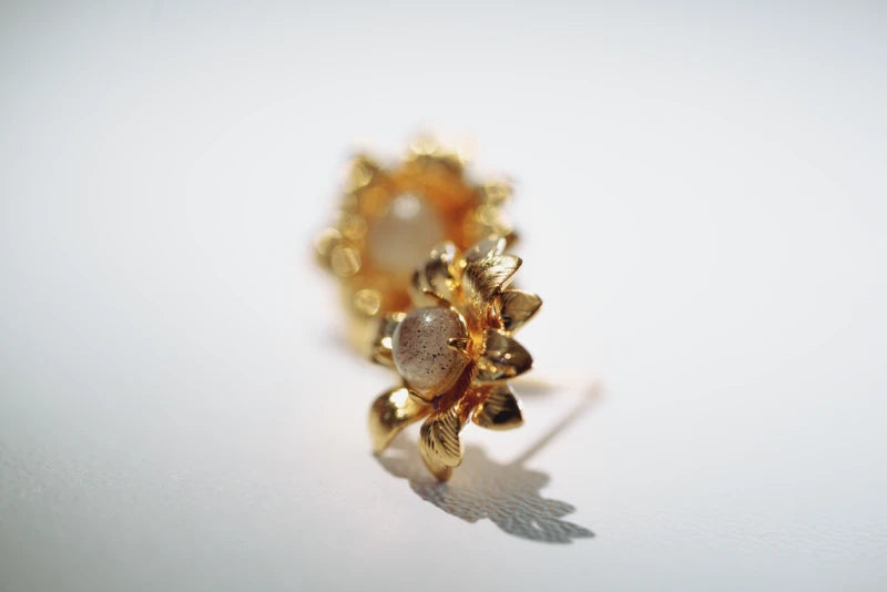 Boucles d'oreilles fleurs