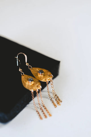 Boucles d'oreilles pendantes orient