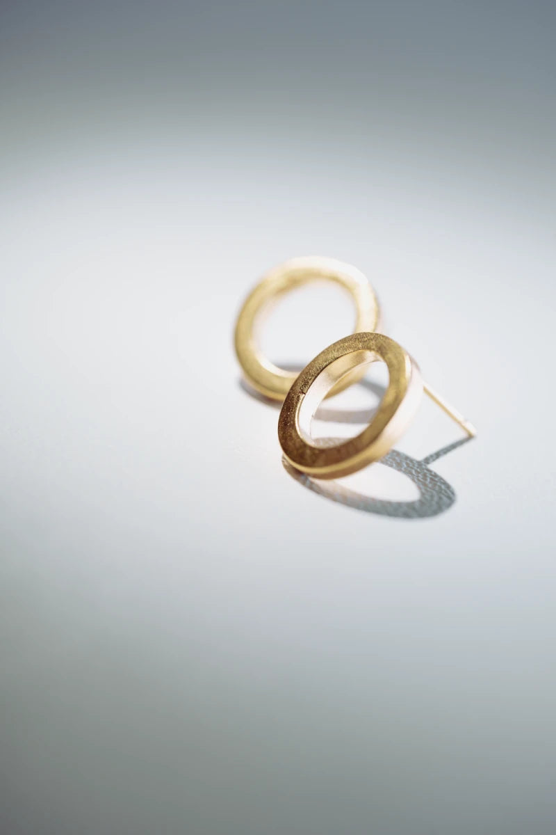 Boucles d'oreilles puces cercles