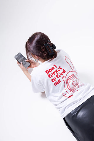 T-shirt blanc "Pet Sitter"