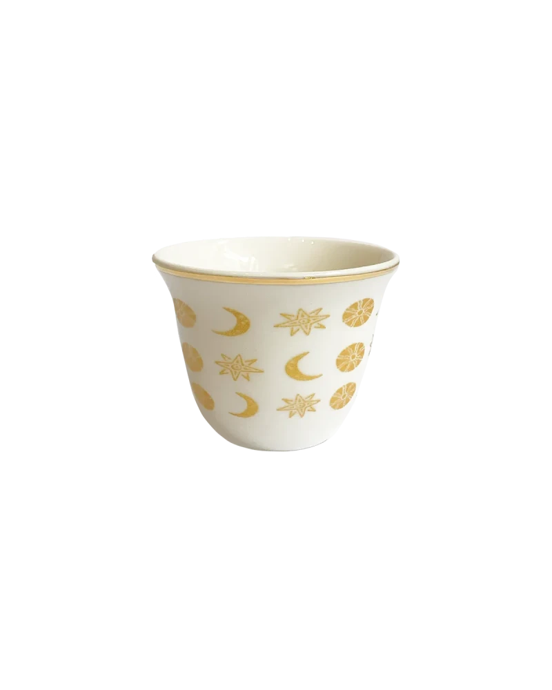 ASTRES Gold Shaffeh Cup Set of 4