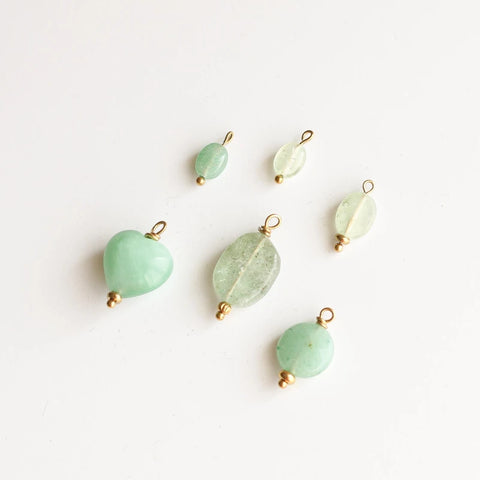 Pendentif Pierre Vert clair