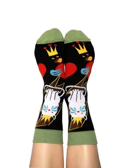 Cynthia | Paire de chaussettes "Mon chat d'amour"