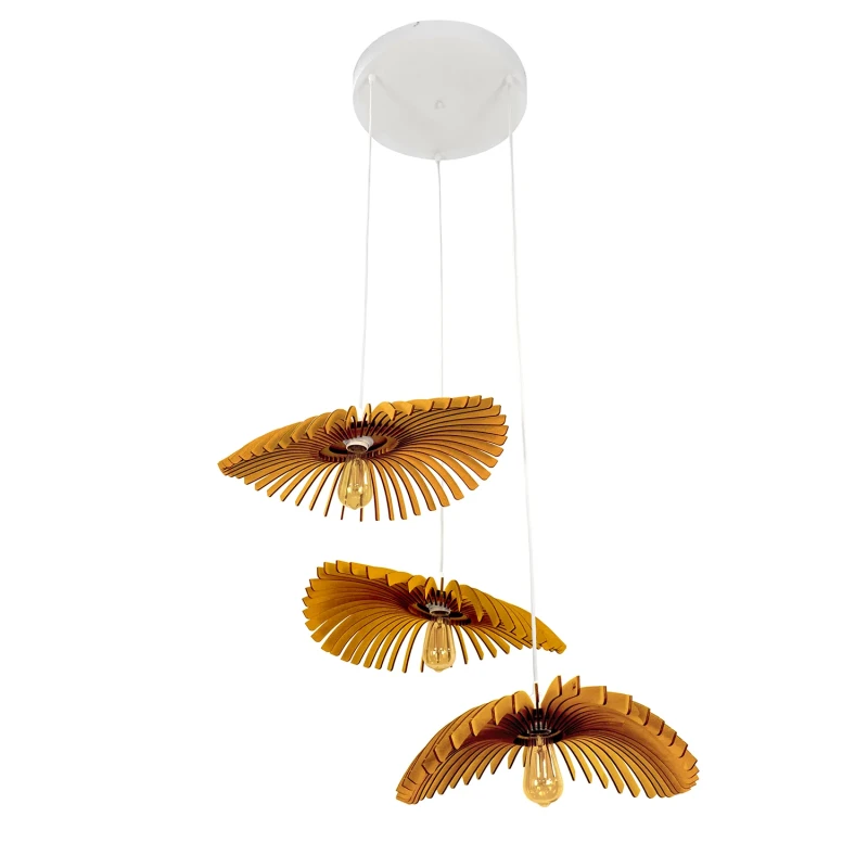 Cygnes teinté chêne | Suspension