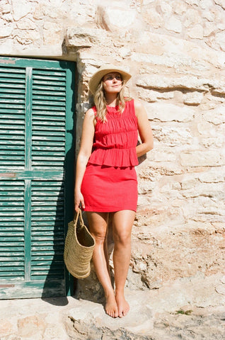 ELLA skirt Red